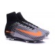 Scarpe Calcio 2016 Nuovo Nike Mercurial Superfly 5 FG Bianco Nero Arancio