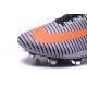 Scarpe Calcio 2016 Nuovo Nike Mercurial Superfly 5 FG Bianco Nero Arancio