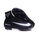 Nike Mercurial Superfly V FG ACC Nuove Scarpa da Calcetto Nero Bianco