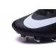 Nike Mercurial Superfly V FG ACC Nuove Scarpa da Calcetto Nero Bianco