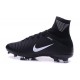 Nike Mercurial Superfly V FG ACC Nuove Scarpa da Calcetto Nero Bianco