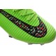 Nike Mercurial Superfly V FG ACC Nuove Scarpa da Calcetto Verde Nero