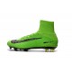 Nike Mercurial Superfly V FG ACC Nuove Scarpa da Calcetto Verde Nero