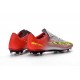 Scarpini Calcetto Nike Mercurial Vapor XI FG Uomo Metallico Rosso Giallo