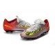 Scarpini Calcetto Nike Mercurial Vapor XI FG Uomo Metallico Rosso Giallo