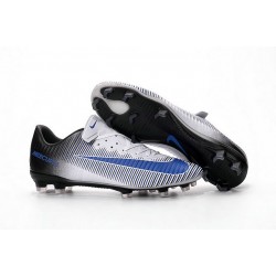 Scarpini Calcetto Nike Mercurial Vapor XI FG Uomo Bianco Blu Nero