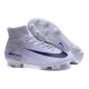 Nike Mercurial Superfly V FG ACC Nuove Scarpa da Calcetto Bianco Nero