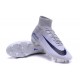 Nike Mercurial Superfly V FG ACC Nuove Scarpa da Calcetto Bianco Nero