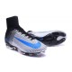 Nike Mercurial Superfly V FG ACC Nuove Scarpa da Calcetto Bianco Blu Nero