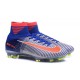 Nike Mercurial Superfly V FG ACC Nuove Spark Brilliance Scarpa da Calcetto Bianco Blu Arancio