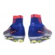 Nike Mercurial Superfly V FG ACC Nuove Spark Brilliance Scarpa da Calcetto Bianco Blu Arancio