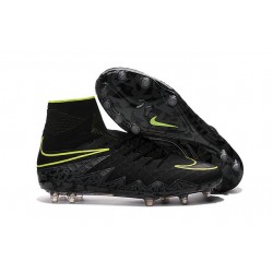 Scarpette da Calcio Nike HyperVenom Phantom 2 FG ACC Nero Verde