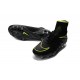 Scarpette da Calcio Nike HyperVenom Phantom 2 FG ACC Nero Verde