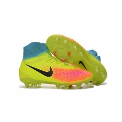 Nike Scarpa da Calcetto Magista Obra 2 FG Giallo Nero Arancio