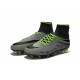 Scarpette da Calcio Nike HyperVenom Phantom 2 FG ACC Nero Grigio