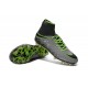 Scarpette da Calcio Nike HyperVenom Phantom 2 FG ACC Nero Grigio