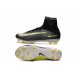 Scarpe da Calcio 2016 Nike Mercurial Superfly V FG ACC Nero Giallo Bianco