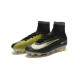 Scarpe da Calcio 2016 Nike Mercurial Superfly V FG ACC Nero Giallo Bianco