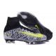 Scarpe da Calcio 2016 Nike Mercurial Superfly V FG ACC Bianco Nero Giallo