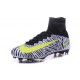 Scarpe da Calcio 2016 Nike Mercurial Superfly V FG ACC Bianco Nero Giallo