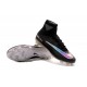 Scarpe da Calcio 2016 Nike Mercurial Superfly V FG ACC Nero Metallico