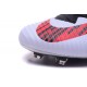 Scarpe da Calcio 2016 Nike Mercurial Superfly V FG ACC Bianco Rosso