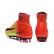 Scarpe da Calcio 2016 Nike Mercurial Superfly V FG ACC Rosso Verde Nero