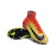 Scarpe da Calcio 2016 Nike Mercurial Superfly V FG ACC Rosso Verde Nero