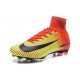 Scarpe da Calcio 2016 Nike Mercurial Superfly V FG ACC Rosso Verde Nero