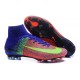 Nike Mercurial Superfly 5 FG Scarpa Uomo Blu Verde Arancio