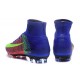 Nike Mercurial Superfly 5 FG Scarpa Uomo Blu Verde Arancio