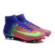 Nike Mercurial Superfly 5 FG Scarpa Uomo Blu Verde Arancio