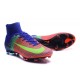 Nike Mercurial Superfly 5 FG Scarpa Uomo Blu Verde Arancio