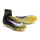 Nike Mercurial Superfly 5 FG Scarpa Uomo Nero Giallo Bianco