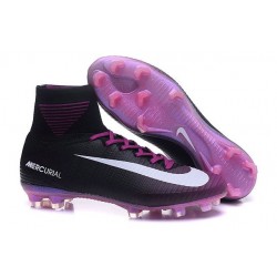 Nike Mercurial Superfly 5 FG Scarpa Uomo Viola Nero Bianco