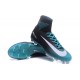 Nike Mercurial Superfly 5 FG Scarpa Uomo Nero Blu Bianco