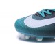 Nike Mercurial Superfly 5 FG Scarpa Uomo Nero Blu Bianco