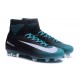 Nike Mercurial Superfly 5 FG Scarpa Uomo Nero Blu Bianco