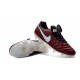 Nike Scarpette da Calcio 2016 Tiempo Legend 6 Tech Craft FG Rosso Bianco