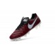 Nike Scarpette da Calcio 2016 Tiempo Legend 6 Tech Craft FG Rosso Bianco