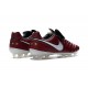 Nike Scarpette da Calcio 2016 Tiempo Legend 6 Tech Craft FG Rosso Bianco