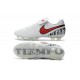 Nike Scarpette da Calcio 2016 Tiempo Legend 6 Tech Craft FG Bianco Rosso