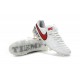 Nike Scarpette da Calcio 2016 Tiempo Legend 6 Tech Craft FG Bianco Rosso