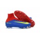 Nike Mercurial Superfly 5 FG Scarpa Uomo Rosso Blu Giallo