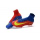 Nike Mercurial Superfly 5 FG Scarpa Uomo Rosso Blu Giallo