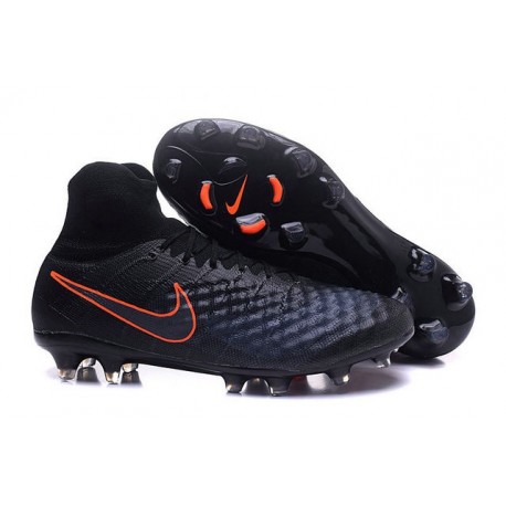 Nuovo Nike Scarpa da Calcio Magista Obra 2 FG Nero Arancio