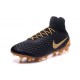 Nuovo Nike Scarpa da Calcio Magista Obra 2 FG Nero Oro