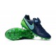 Nike Scarpette da Calcio 2016 Tiempo Legend 6 Tech Craft FG Verde Nero