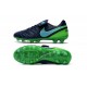 Nike Scarpette da Calcio 2016 Tiempo Legend 6 Tech Craft FG Verde Nero