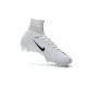 Nike Mercurial Superfly V FG Nuovo Scarpa da Calcio Uomo Bianco Nero